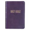 KJV Purple Faux Leather Large Print Compact - Image 2