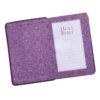 KJV Purple Faux Leather Large Print Compact
