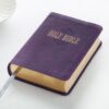 KJV Purple Faux Leather Large Print Compact - Image 10