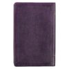 KJV Purple Faux Leather Gift Bible - Thumb Index