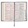 KJV Purple Faux Leather Gift Bible - Thumb Index - Image 3
