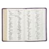 KJV Purple Faux Leather Gift Bible - Thumb Index - Image 5