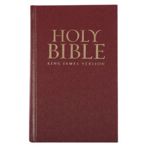 Image of KJV Bible Pew Worship Hardcover,  Burgundy