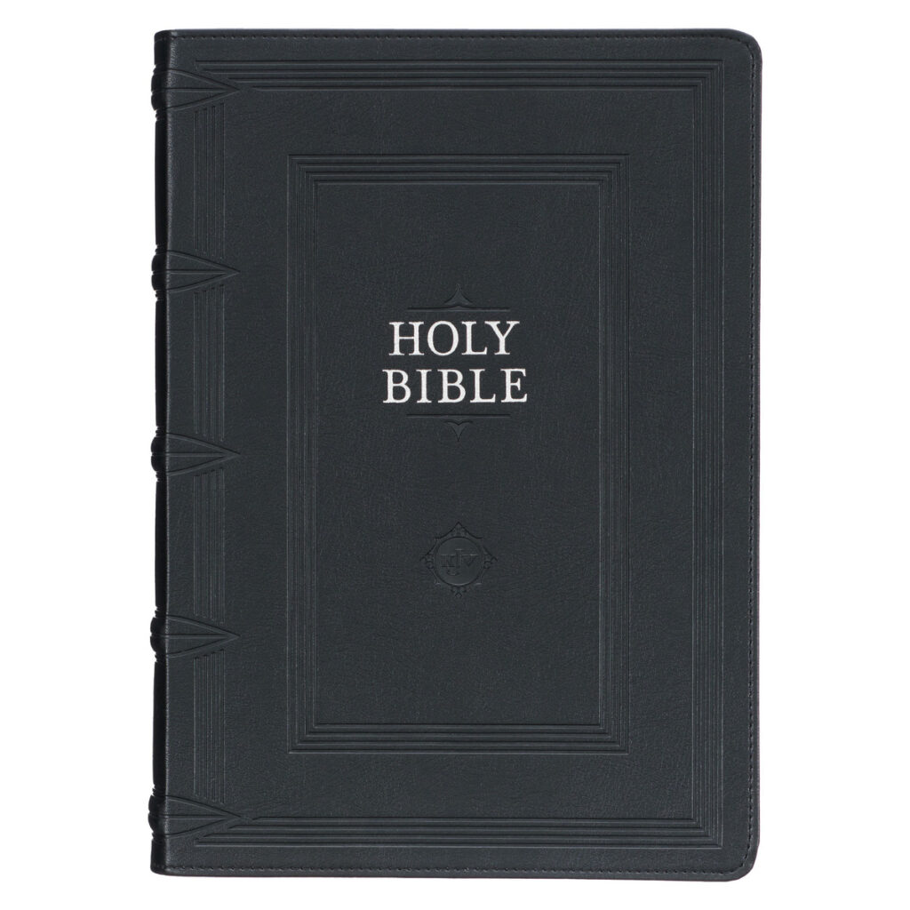 Image of KJV Study Bible Faux Leather, Black
