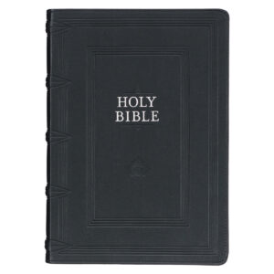 Image of KJV Study Bible Faux Leather, Black