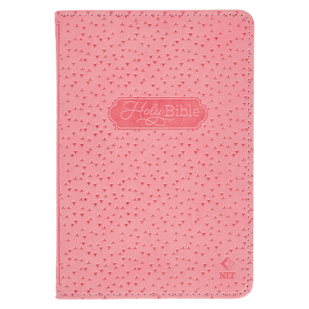 Image of Bible NLT Infant New Testament Faux leather, Pink