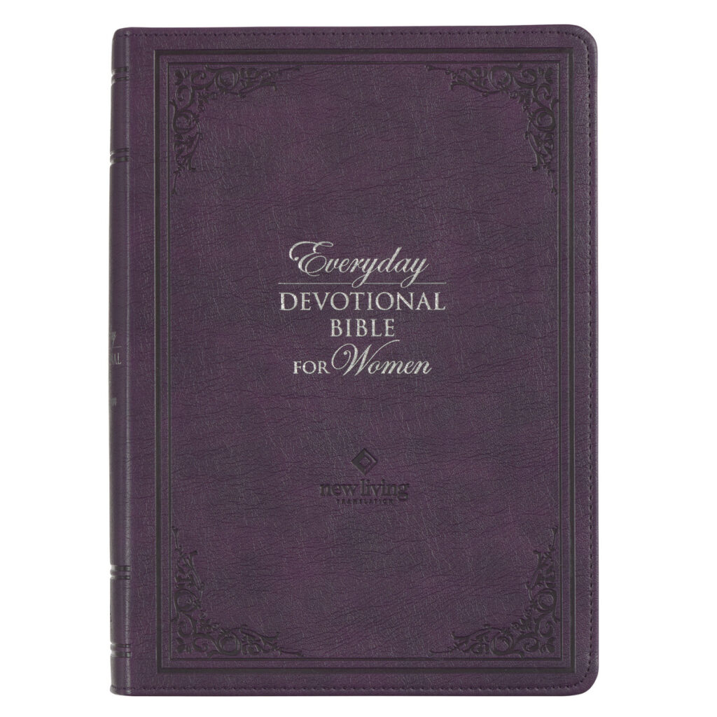 Image of Devotional Bible NLT for Women Faux leather, Purple