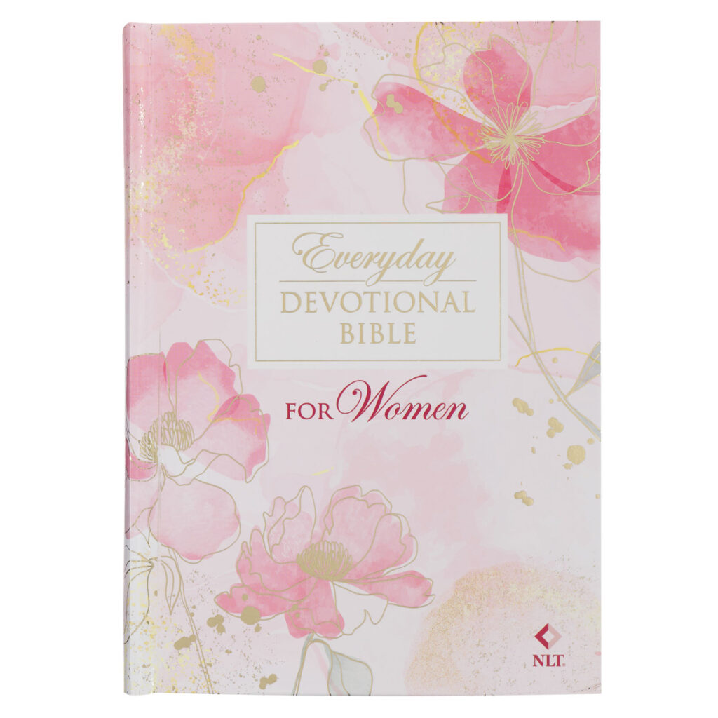 Image of Devotional Bible NLT for Women Hardcover, Pink