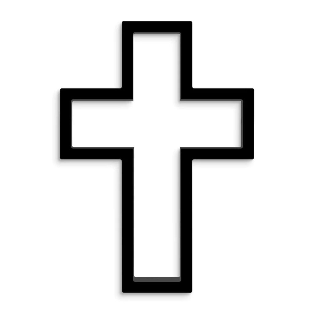Image of The open Cross 12.75″W x 18″H