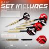 Steel Tip Darts 18g - 6 pk - Image 5