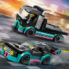 Lego City Race Car and Car Carrier Truck V39 - 60406 - Image 6