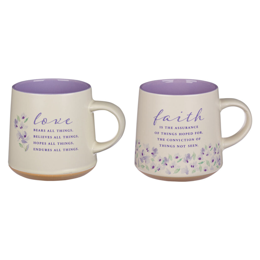 Image of Mug Set 2pc Faith & Love