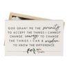 Serenity Prayer - Prayer Box
