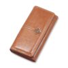 Cross Clutch Wallet - Brown