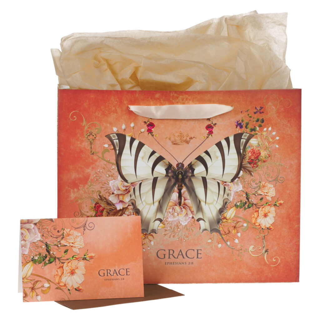 Image of Gift Bag w/ Card LG Landscape Grace Eph. 2:8