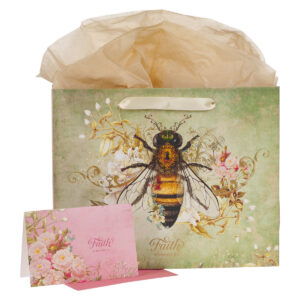Image of Gift Bag w/ Card LG Landscape Faith Rom. 5:1