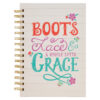 Journal Wirebound Boots Lace Grace