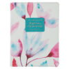 Journal Handy Faux Leather Pink Petals Embrace