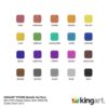 Kingsart Soft Grip Glitter Gel Pens - 20 pk - Image 6