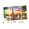 CreArt Adult - Paris Reflections - Paint By Number 31"x20" - Image 3