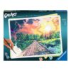 CreArt Adult - Magical Light - Paint By Number 16"x12"