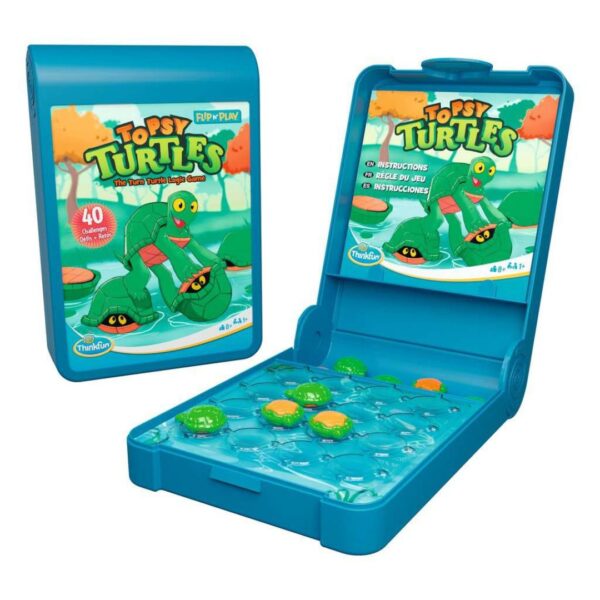 Flip N' Play: Topsy Turtles Travel Logic Game 650 0467 0