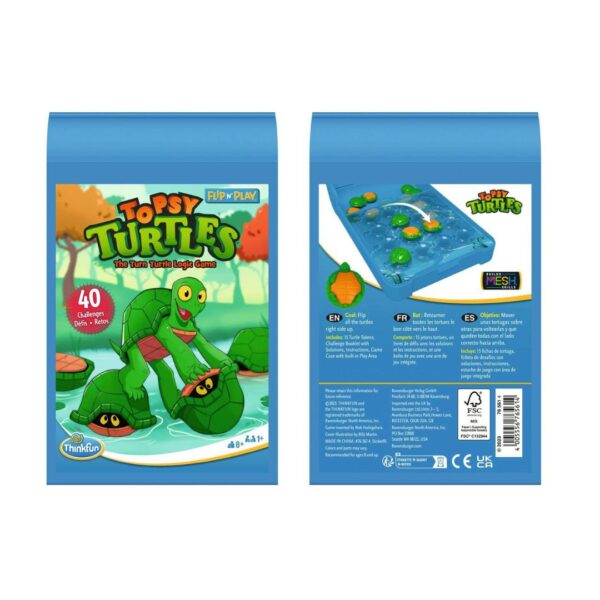 Flip N' Play: Topsy Turtles Travel Logic Game 650 0467 1