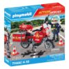 Playmobil Action Heroes - Fire Motorcycle & Oil Spill Incident