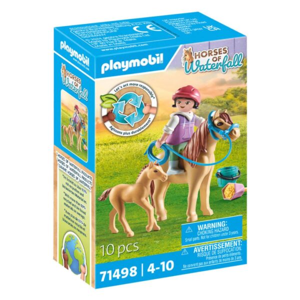 Playmobil Horses of Waterfall - Child w/ Pony & Foal 660 3640 0