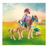 Playmobil Horses of Waterfall - Child w/ Pony & Foal - Image 3