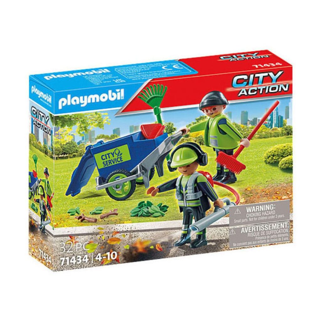 Image of Playmobil City Action – Street Cleaning Team