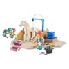 Playmobil Horses of Waterfall - Washing Station with Isabella and Lioness - Image 2