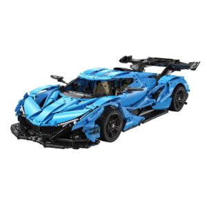 Image of CaDA 1:8 Scale Hypercar Model Kit – Static Version Building Blocks Set, 3865 Pcs