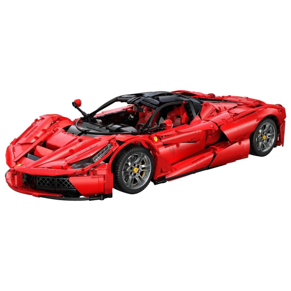 Image of CaDA 1:8 LaFerrari Supercar – 4739 Pcs Building Blocks Model Kit