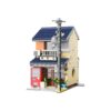 CaDA Japanese Wind Tea House Building Set – 1200 Pcs Model Kit - Image 2