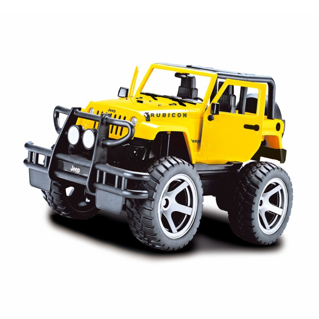 Image of Double E 1:14 Jeep Wrangler RC Car – Remote Control Off-Road Vehicle Durable 4WD