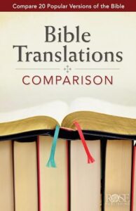 Image of Bible Translations Comparison pamphlet