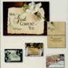 Boxed Sympathy Cards Vintage Floral