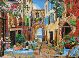 Image of Paint by Number – French Village – Adult