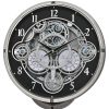 Chronograph Clock - Black/Silver - Image 2