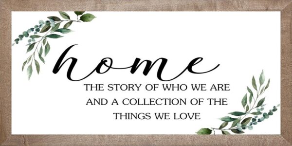 Home our Story 8x16 816-FB-K157A 128 3606 0