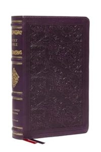 Image of KJV Soveriegn Collection Large Print Purple Leathersoft Bible