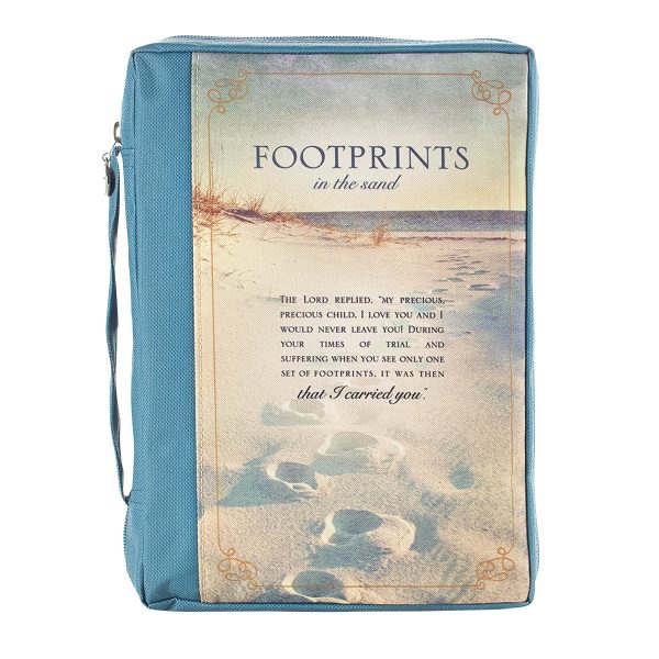 BC: Footprints Poly Canvas Large 124 0702 0