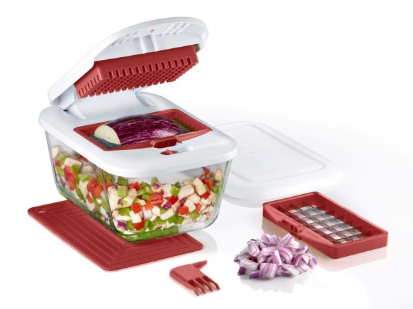 Valore Vegetable Chopper XL Glass Set TF1126D 352 0802 0 scaled