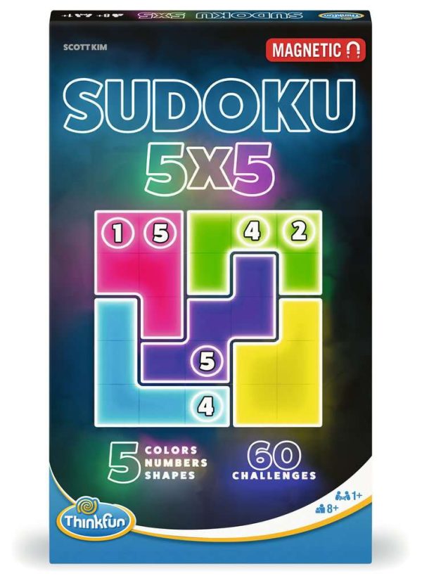 Sudoku 5x5 Magnetic Travel Puzzle 650 0429 0