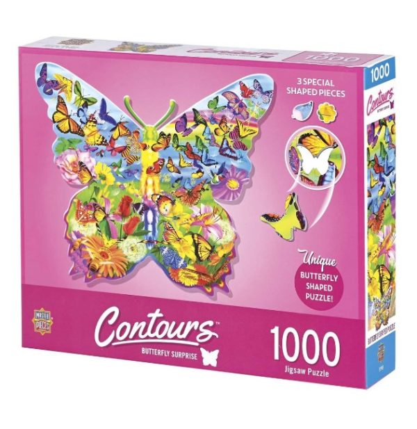 Puzzle 1000 pc Butterfly Shaped