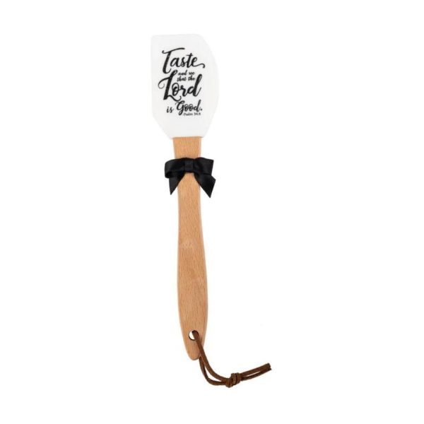 White & Black Mini Spatula 356 0240 0