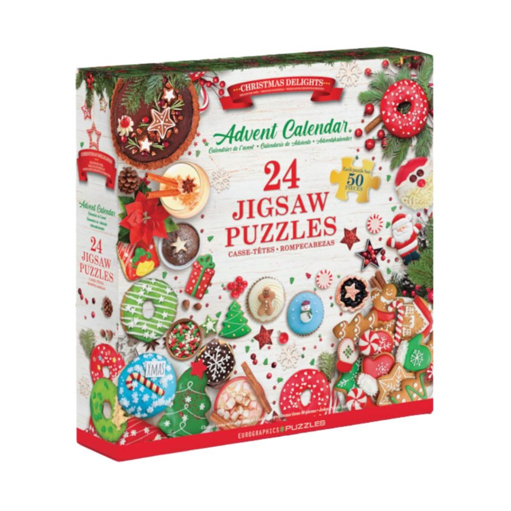 Image of Christmas Delights – Advent Calendar – 24 Puzzles 50pc