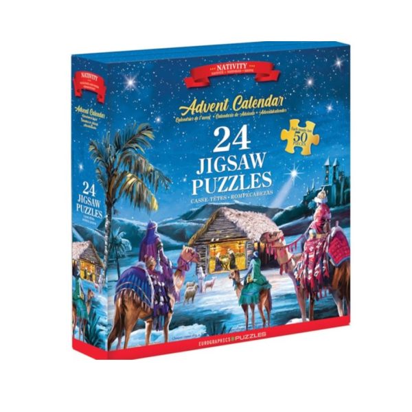 Nativity - Advent Calendar - 24 Puzzles 50pc 654 0669 0