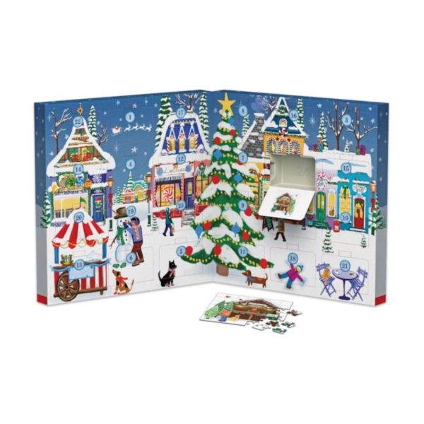 Christmas Town Fair - Advent Calendar - 24 Puzzles 50pc 654 0670 2